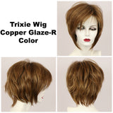 Copper Glaze-R / Trixie w/ Roots / Medium Wig