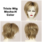 Mocha-H / Trixie w/ Roots / Medium Wig