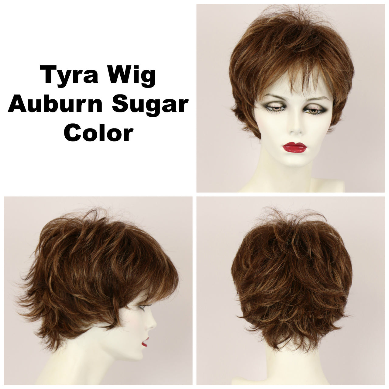 Auburn Sugar / Tyra / Short Wig