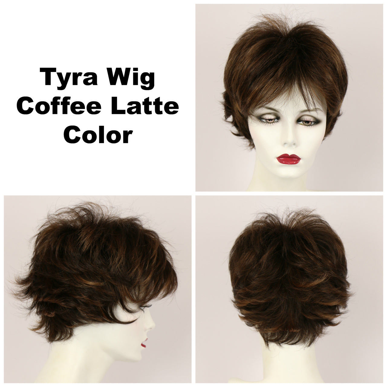 Coffee Latte / Tyra / Short Wig