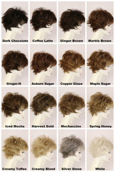 Color Chart / Tyra / Short Wig