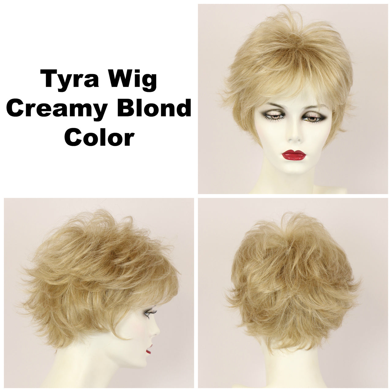 Creamy Blond / Tyra / Short Wig