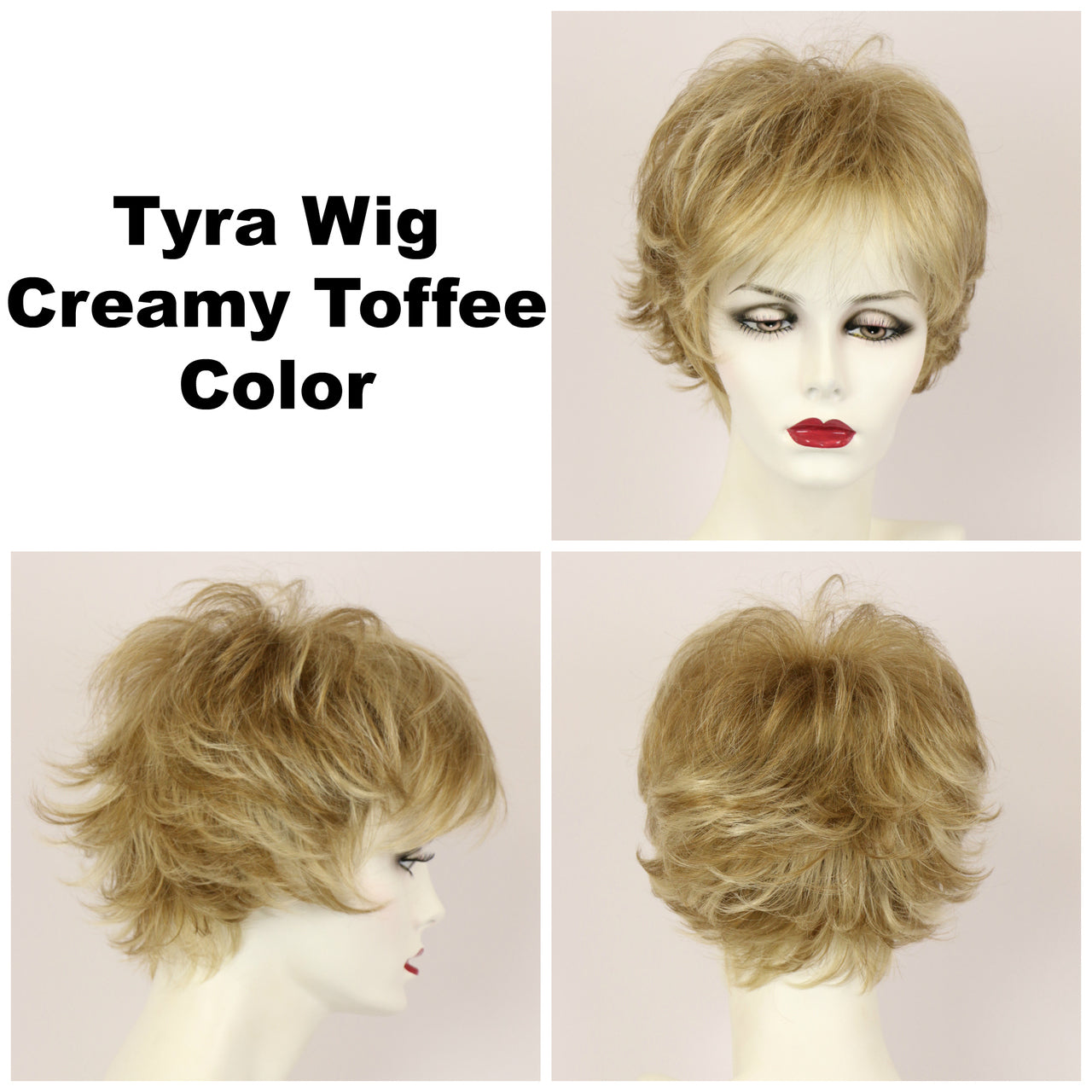 Creamy Toffee / Tyra / Short Wig