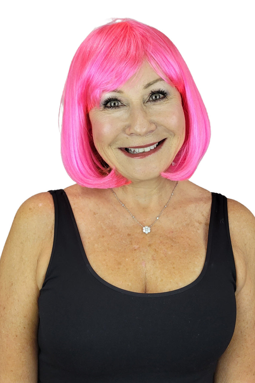 Uma (costume wig) Costume Wig 3 Hot Pink 