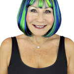 Uma (costume wig) Costume Wig 3 Blue/ Green 
