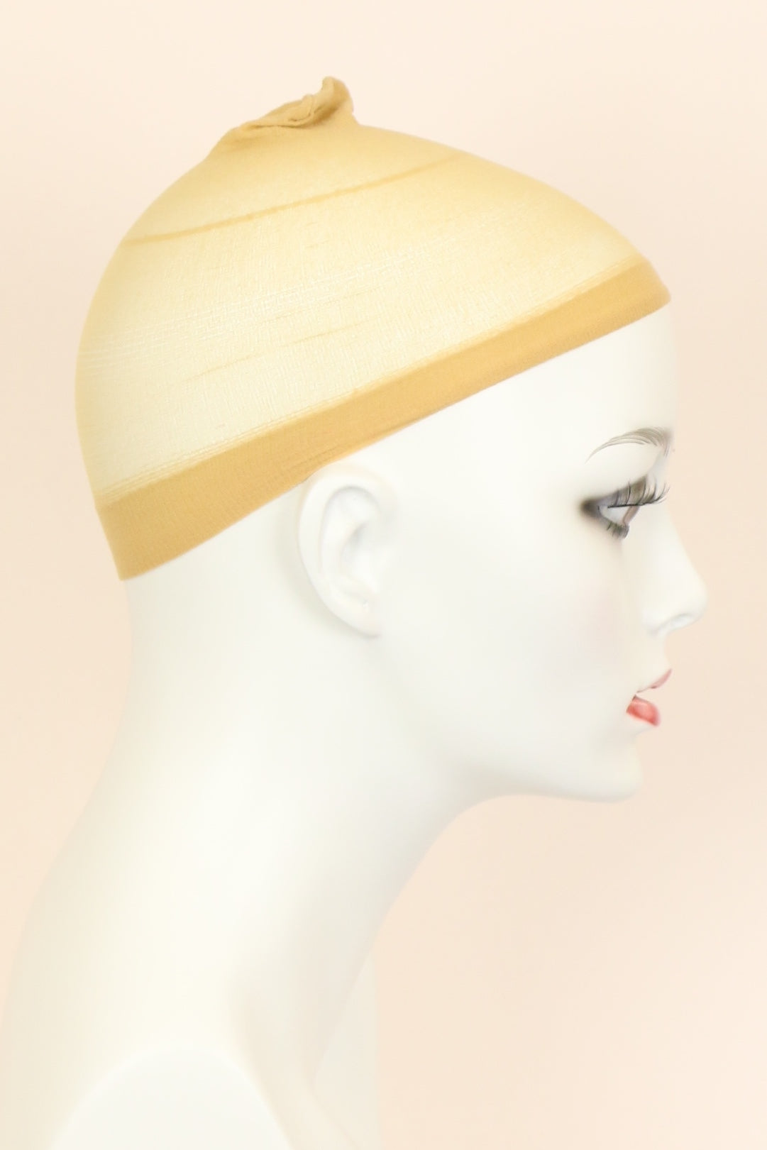 Brown / Nylon / Wig Cap